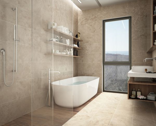 Travertine Tile Installation in Albuquerque